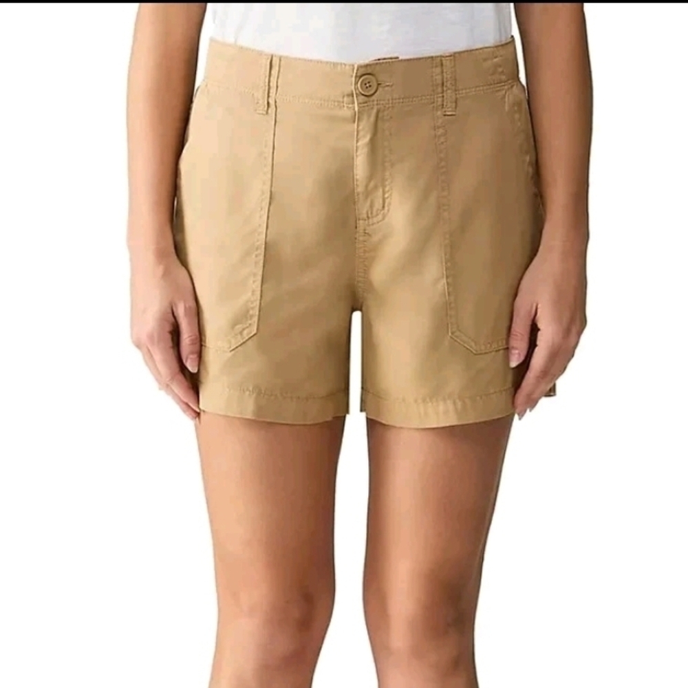 Social Standard By Sanctuary Fortune Tencel Shorts Tan Women’s